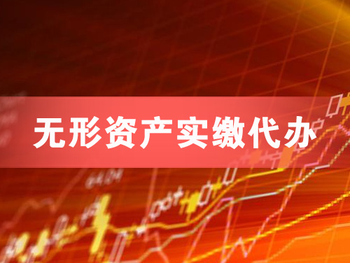 桂平无形资产实缴资本代办